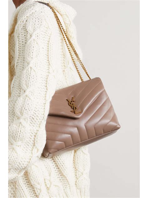 ysl lou lou small beige|LOULOU SMALL IN QUILTED LEATHER .